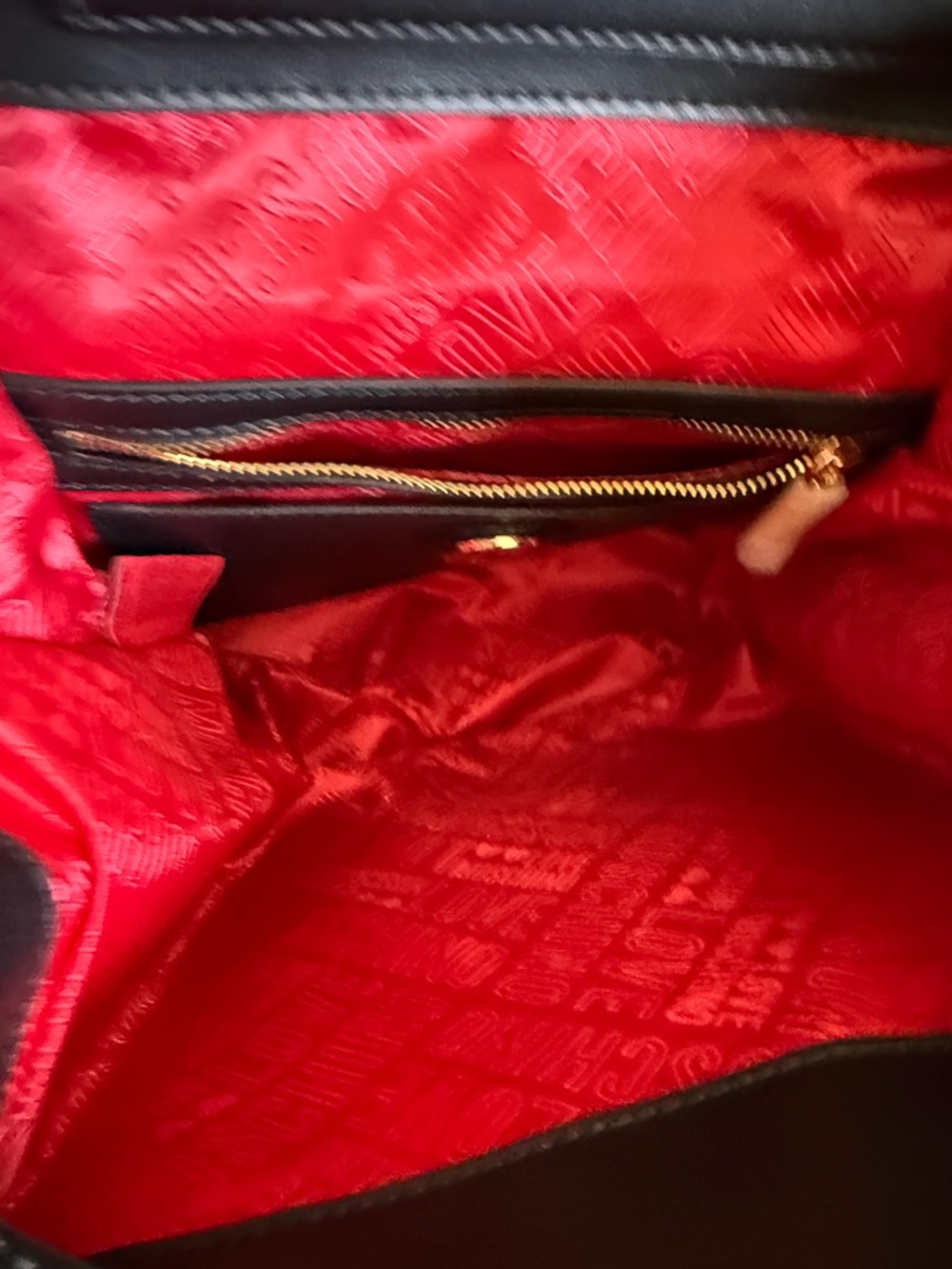 Love Moschino Black Backpack with Red Heart Accent - Picture 6 of 13